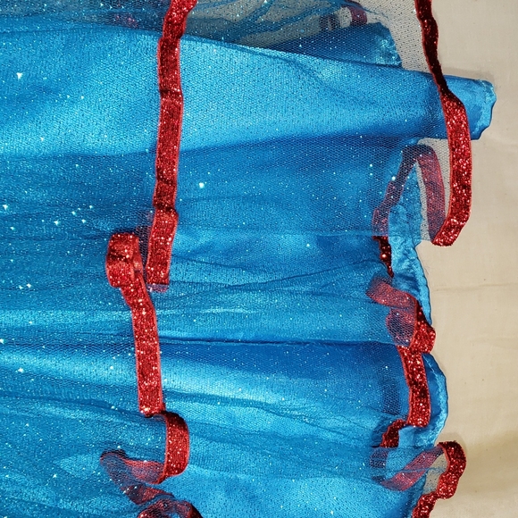 Kids Wizard of Oz Glitter Dorothy Costume- Wizard of Oz Size Small - Picture 4 of 9